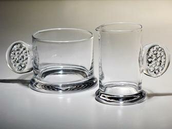 Lasiset: sugar and milk set